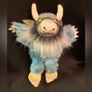 Plush - Vintage Where The Wild Things Are Bernard Puppet  FREE BOOK